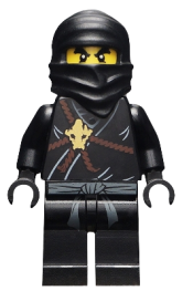 LEGO Cole - The Golden Weapons minifigure