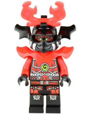 LEGO Stone Army Warrior, Red Face set
