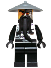 LEGO Wu Evil (Sensei Wu / Techno Wu) - Rebooted set