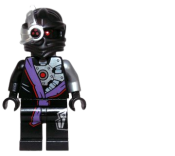 LEGO Nindroid Warrior with Neck Bracket set