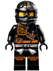 LEGO Cole (Jungle Robe) - Tournament of Elements set