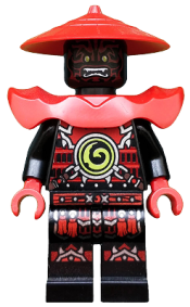 LEGO Stone Army Swordsman, Red Face set