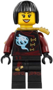 LEGO Nya - Skybound, Black Bob Cut Hair set