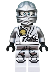 LEGO Zane - Titanium Ninja Light Bluish Gray, Scabbard set