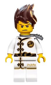 LEGO Kai - White Wu-Cru Training Gi set