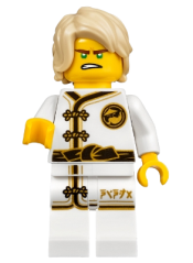 LEGO Lloyd - White Wu-Cru Training Gi set