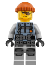 LEGO Shark Army Thug - Large Knee Plates set