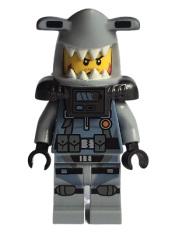 LEGO Hammer Head - Dark Red Beard, Small Knee Plates set
