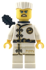 LEGO Zane - White Wu-Cru Training Gi set