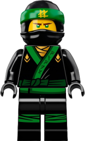 LEGO Lloyd - The LEGO Ninjago Movie, No Arm Printing set