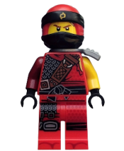 LEGO Kai - Hunted, Flat Silver Side-Scabbard set