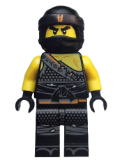 LEGO Cole - Hunted, Orange Asian Symbol on Bandana set