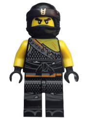 LEGO Cole - Hunted, Gold Asian Symbol on Bandana set
