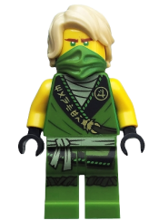 LEGO Lloyd - Legacy, Rebooted, Ninjago Logogram 'MANTER' on Torso set