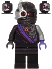 LEGO Nindroid Warrior, Dual Sided Head - Legacy set