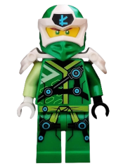 LEGO Lloyd - Digi Lloyd, Armor Shoulder, Lopsided Grin Further Right set