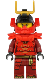 LEGO Samurai X (Nya) - Legacy, Red Shoulder Pads set