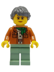 LEGO Misako - Legacy, Dark Orange Jacket set