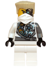 LEGO Zane (Techno Robe) - Rebooted, Battle Damage minifigure