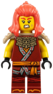 LEGO Wyldfyre - Dark Red Tunic set