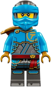 LEGO Nya - Dragons Rising, Head Wrap, Shoulder Pad set