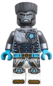 LEGO Zane - Dragons Rising, Flat Silver Torso set