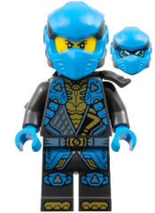 LEGO Nya - Dragons Rising, Tunic with Shoulder Armor, Head Wrap, Scabbard set