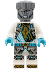 LEGO Zane - Dragons Rising, Tunic with Shoulder Armor, Hair set