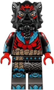 LEGO Lord Ras - Red Markings set