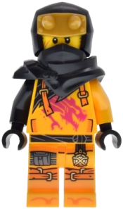LEGO Arin - Shirt with Magenta Dragon, Hood with Horns set