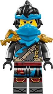 LEGO Nya - Dragons Rising, Tunic with Strap and Charm, Dragon Shoulder Armor set
