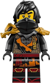LEGO Cole - Dragons Rising, Tunic with Strap and Charm, Dragon Shoulder Armor set