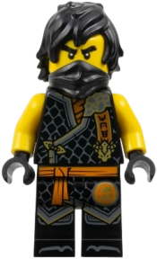 LEGO Cole - Dragons Rising, Tournament Armor, Black Bandana set
