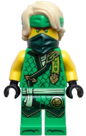 LEGO Lloyd - Dragons Rising, Tournament Armor, Dark Green Bandana set