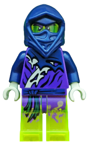 LEGO Ghost Ninja Attila / Ming / Spyder minifigure