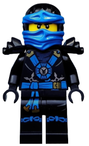 LEGO Jay (Deepstone Armor) - Possession minifigure