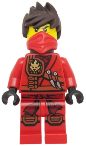 LEGO Kai - Tournament of Elements, Scabbard, Tousled Hair minifigure