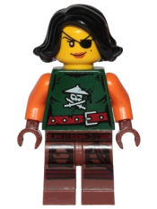 LEGO Cyren - Dark Green Outfit minifigure