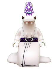 LEGO Pythor Chumsworth - White minifigure