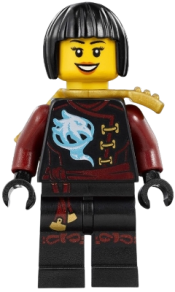 LEGO Nya - Skybound, Black Bob Cut Hair minifigure