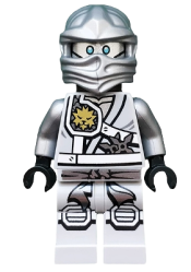 LEGO Zane - Titanium Ninja Light Bluish Gray, Scabbard minifigure