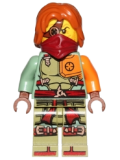 LEGO Ronin - Hair minifigure