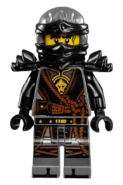 LEGO Cole - Hands of Time, Black Armor minifigure