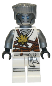 LEGO Zane (Honor Robe) - Day of the Departed, Hair minifigure