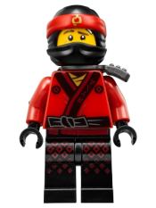 LEGO Kai - The LEGO Ninjago Movie, Pearl Dark Gray Katana Holder minifigure