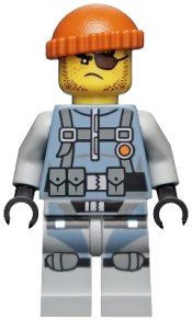 LEGO Shark Army Thug - Small Knee Plates minifigure