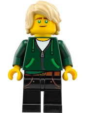 LEGO Lloyd Garmadon - Hair, Hoodie High School Outfit minifigure