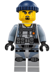 LEGO Shark Army Gunner / Charlie minifigure