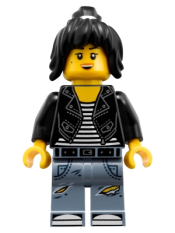 LEGO Nya - Leather Jacket and Jeans High School Outfit minifigure