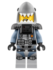 LEGO Shark Army Great White - Scuba Suit, Air Tanks minifigure